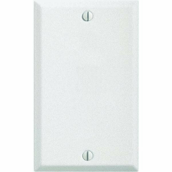 Jackson Deerfield Pro-White Steel Wrinkle Blank Wall Plate 8WK100